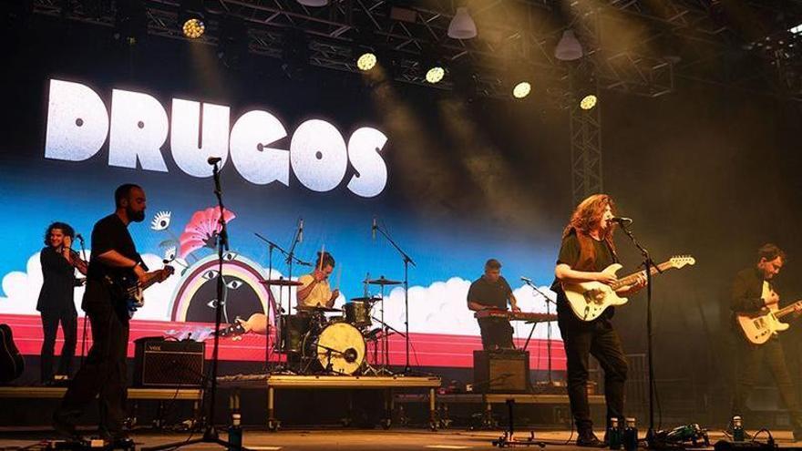 Drugos prende la mecha de la música en directo en la Sala Estilo de Oviedo