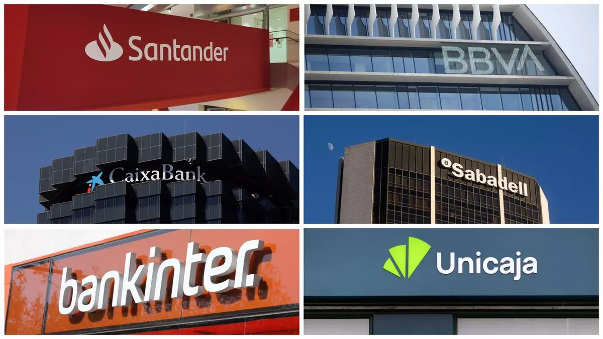 Los seis bancos cotizados ganan 17.086 millones hasta junio, un 11,8 % más