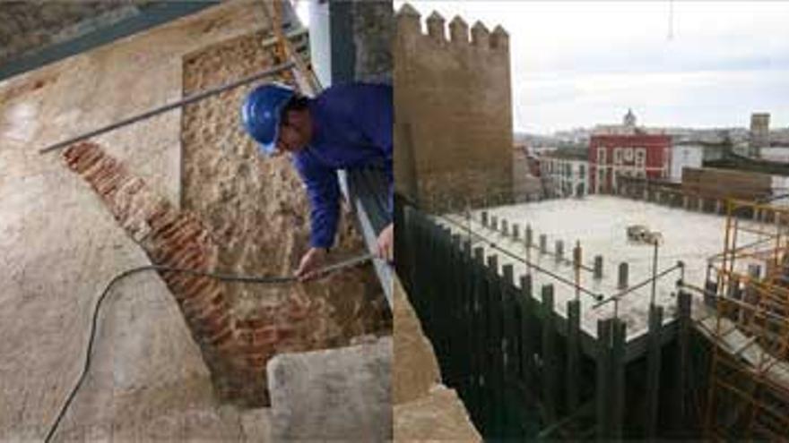 El Ayuntamiento de Badajoz trabaja ya en el proyecto de derribo del cubo pero tardará más de 3 meses