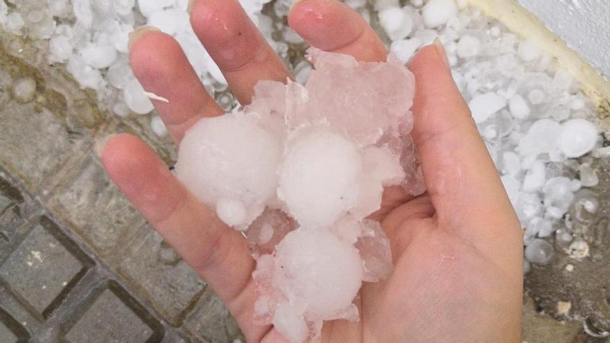 Granizada en Antequera