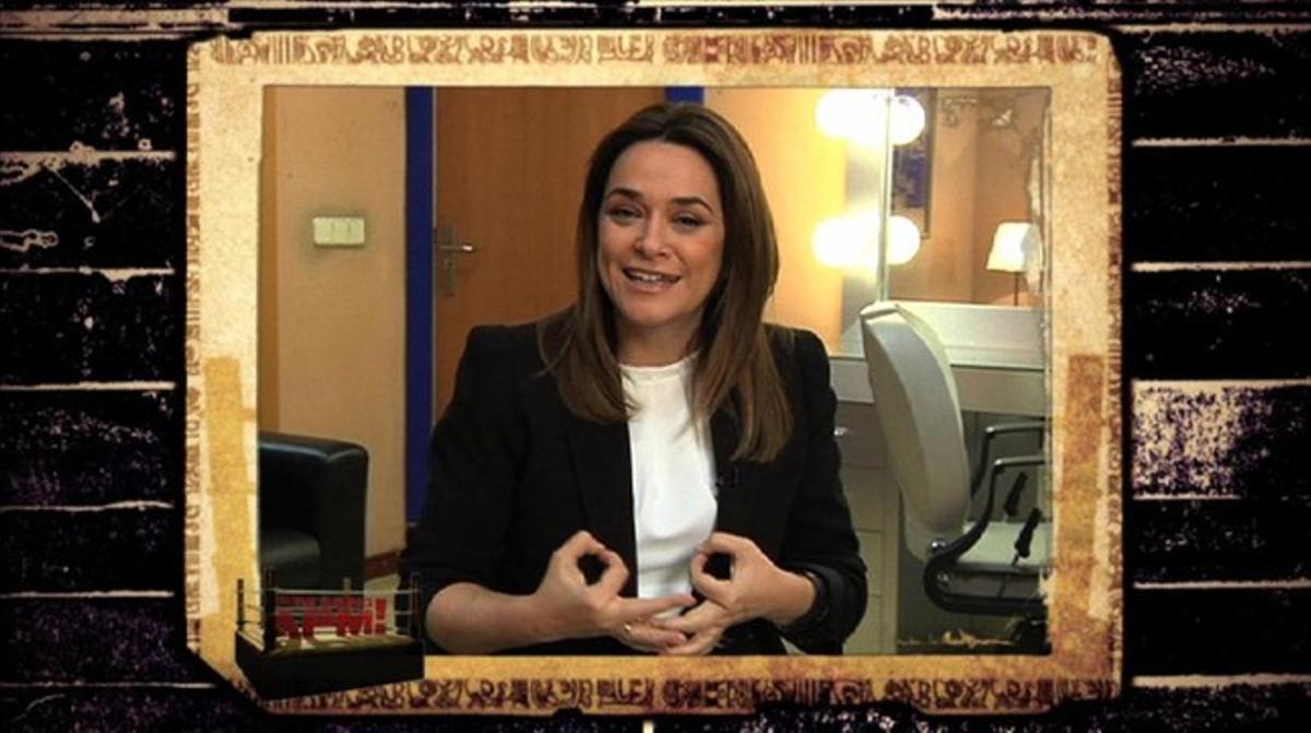 Toñi Moreno, presentadora d’Entre todos’ (TVE-1). Toñi Moreno, presentadora d’Entre todos’ (TVE-1).