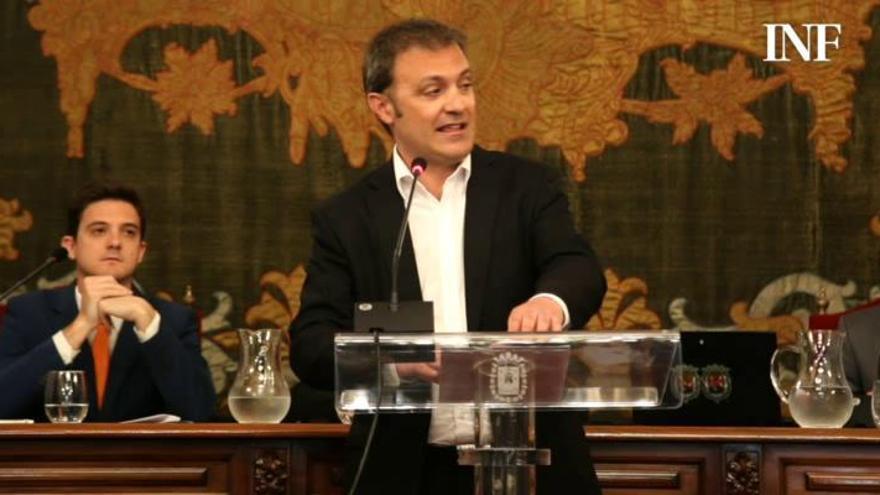 Luis Barcala, nuevo alcalde del Ayuntamiento de Alicante