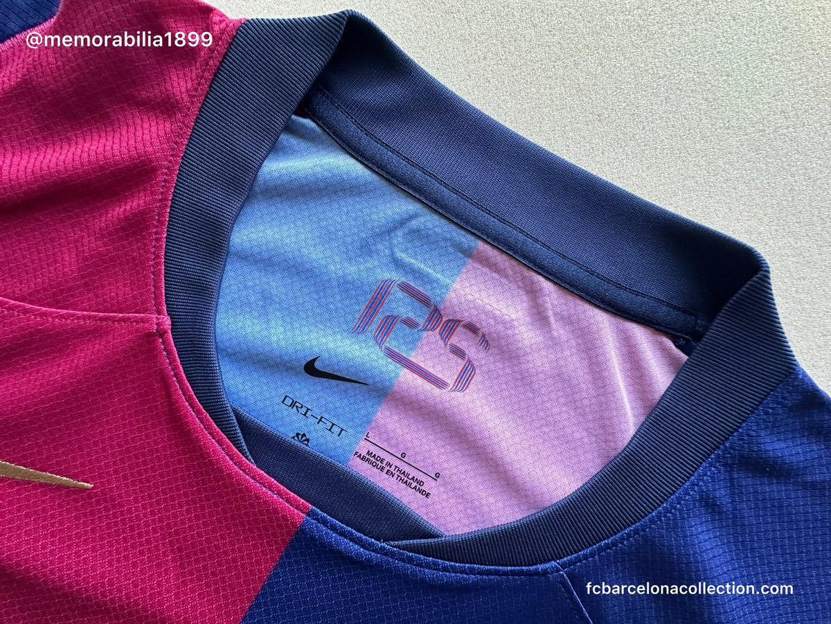 Nuevos detalles de la camiseta del Barça de la temporada 2024/2025