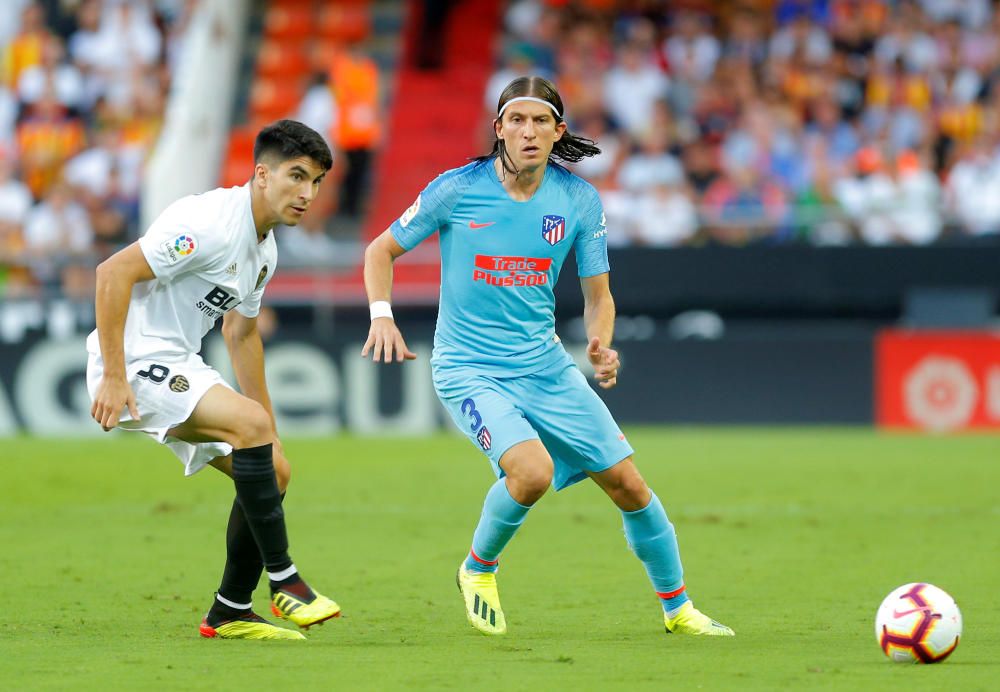 Valencia CF - Atlético de Madrid, en imágenes