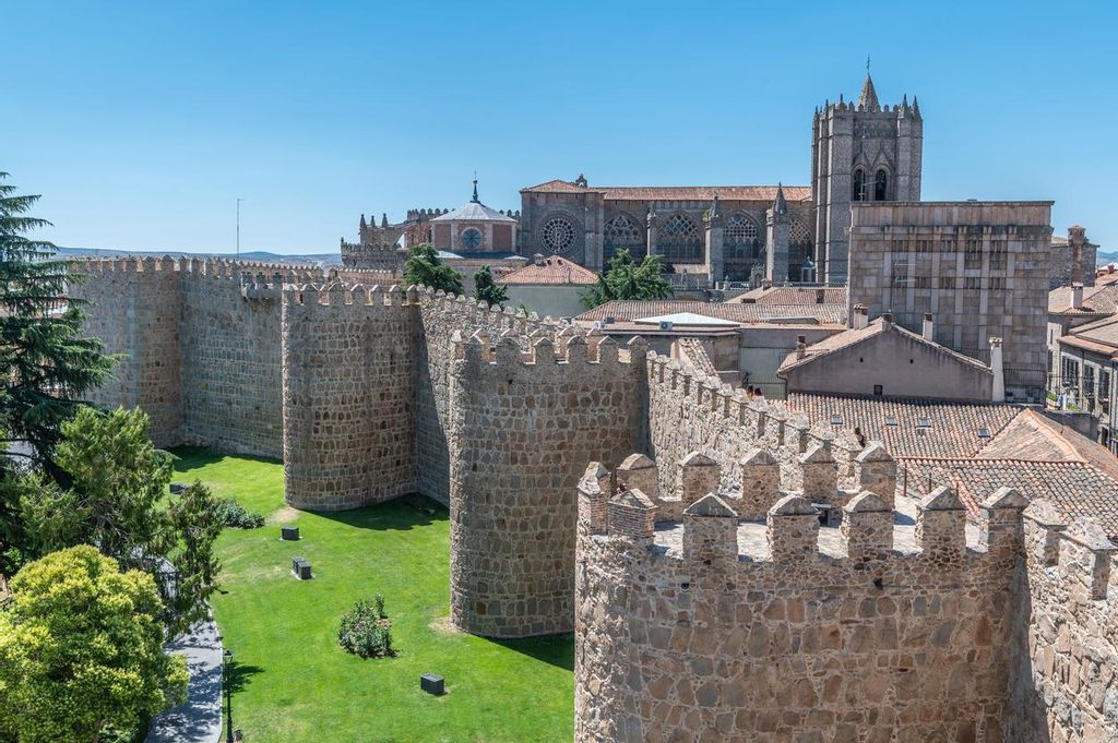 Parte de la muralla de Ávila