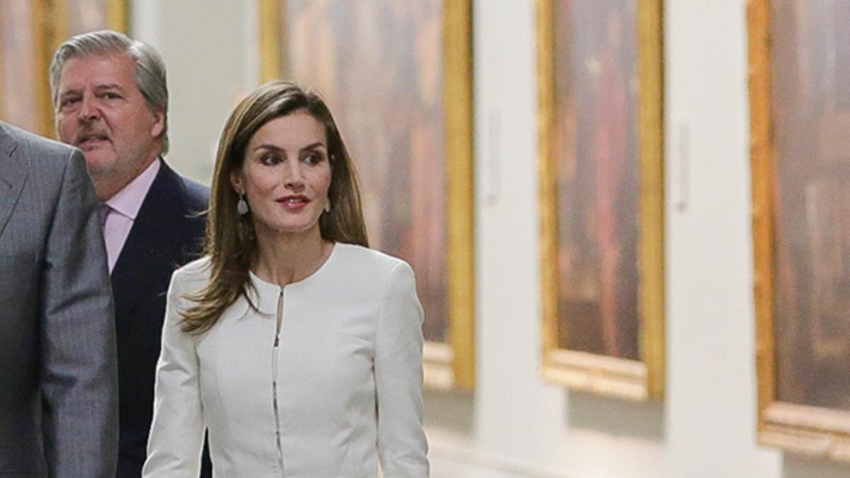 Doña Letizia en el Museo del Prado