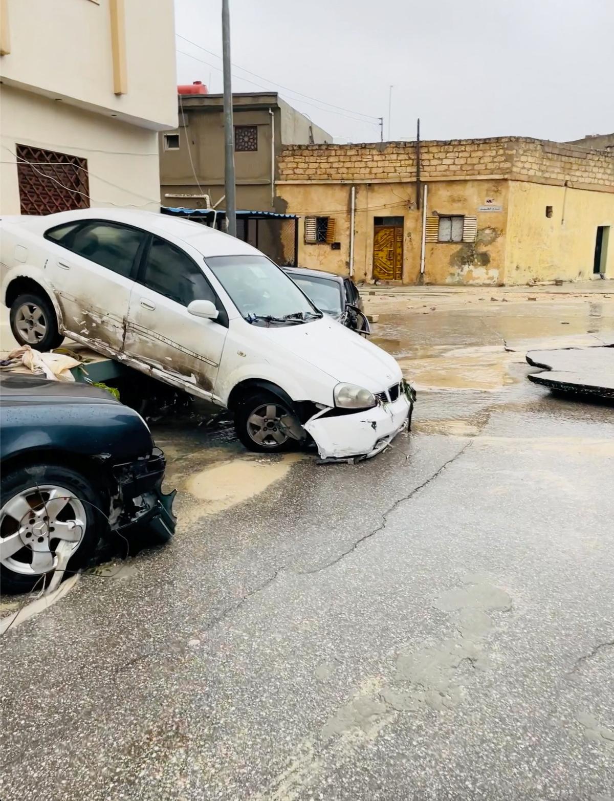 Devastadoras inundaciones en Libia tras el paso del ciclón Daniel