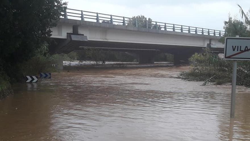 Inundacions a Vilafant.