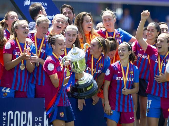 Las mejores imágenes del triunfo del Barça en la Copa de la Reina