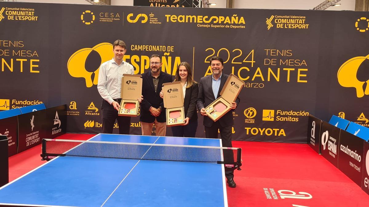 Reconocimiento antes del campeonato