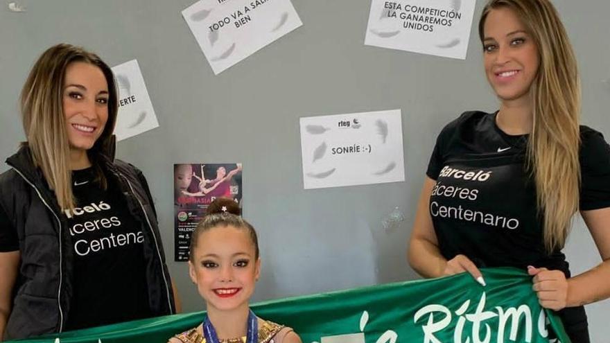 La cacereña Noa Martín, campeona de España prebenjamín