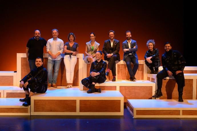 Presentación del montaje ?El crimen de la calle Fuencarral' con el director del montaje, Mario Vega, y los actores protagonistas Marta Viera, Ruth Sánchez, Efraín Martín y Abraham Santacruz.  | 04/10/2019 | Fotógrafo: Tony Hernández