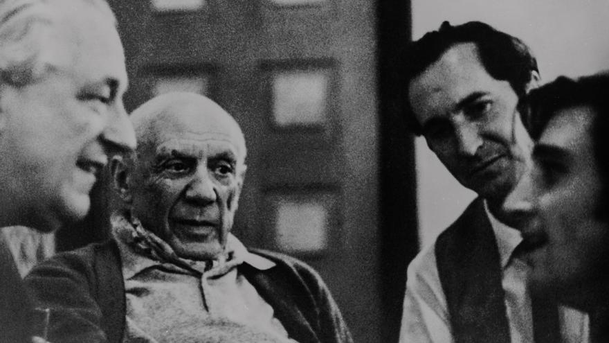 El Museo de Bellas Artes muestra una gran colección fotográfica de Picasso, obra documental de Antonio Cores