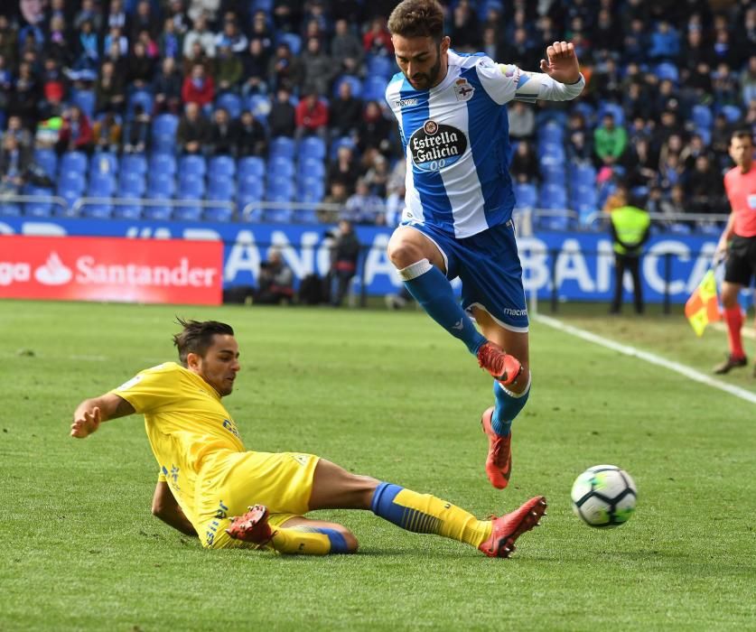 El Dépor empata ante Las Palmas en Riazor