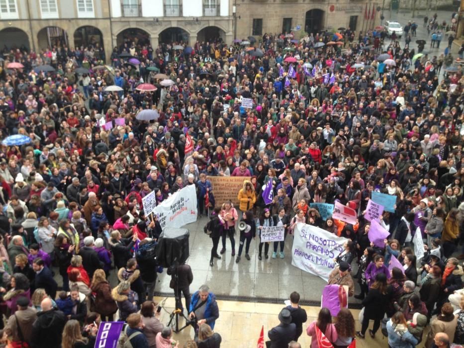 Las mujeres asturianas salen a la calle por el 8M