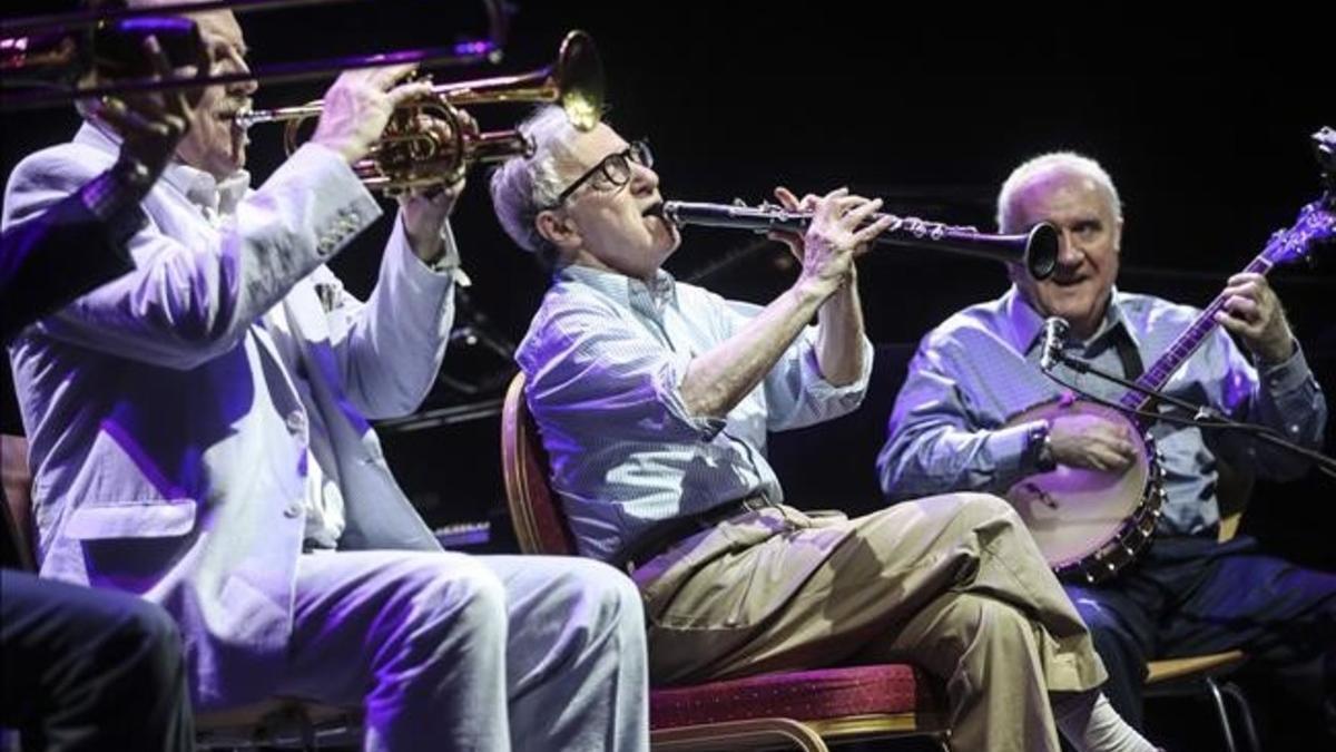 Concierto de Woody Allen y la New Orleans Jazz Band en el Festival de Cap Roig 2017