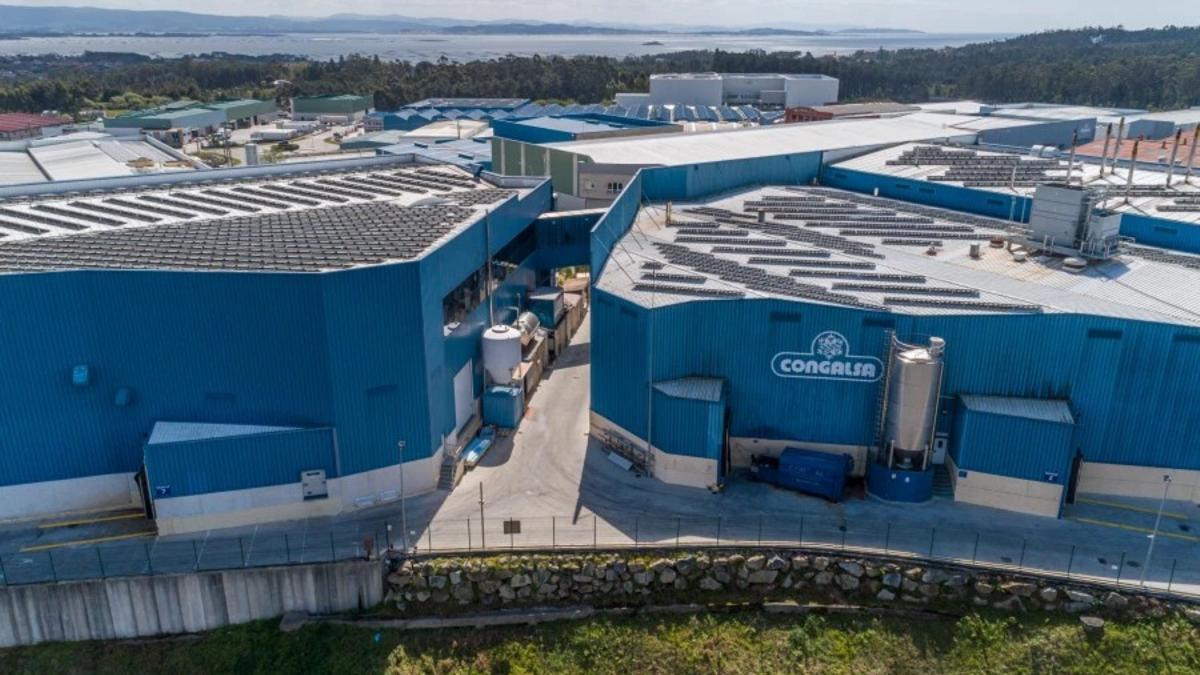 Instalaciones de Congalsa en el polígono de A Tomada, en A Pobra do Caramiñal.