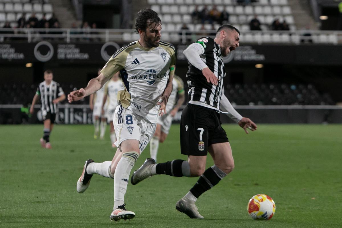 La victoria del FC Cartagena frente al Marbella, en imágenes La victoria del FC Cartagena frente al Marbella, en imágenes