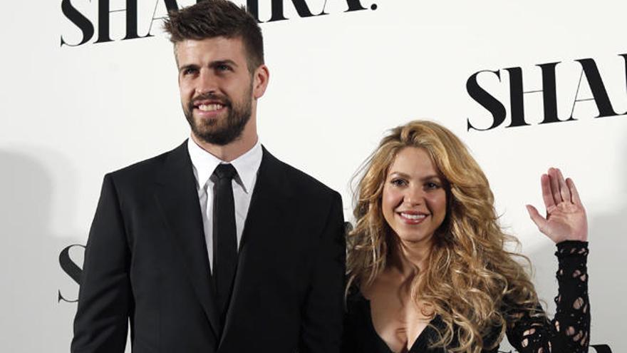 Shakira y Piqué en una imagen de archivo.