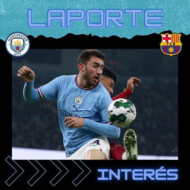 El Manchester City, ante el interés de fichar a Gvardiol, pondría a Laporte en el mercado. El Barça busca central zurdo y gusta mucho.