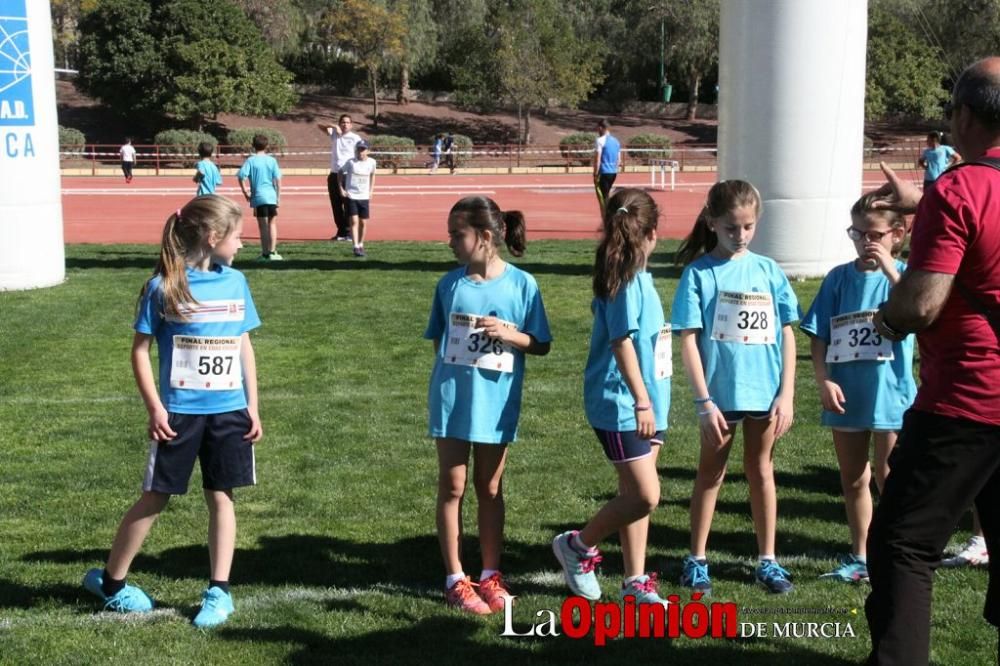 Final Regional Escolar de Cross de Campo a través