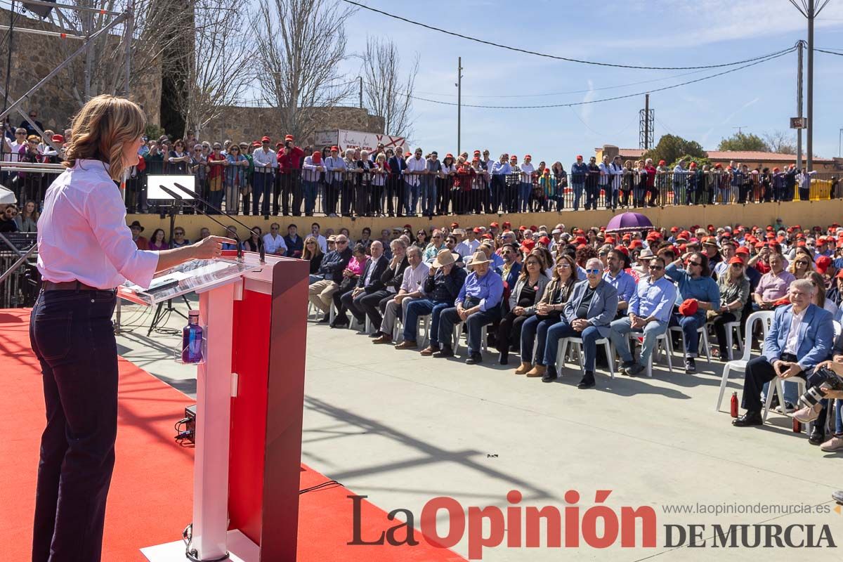 Presentación de José Vélez como candidato del PSOE a la presidencia de la Comunidad