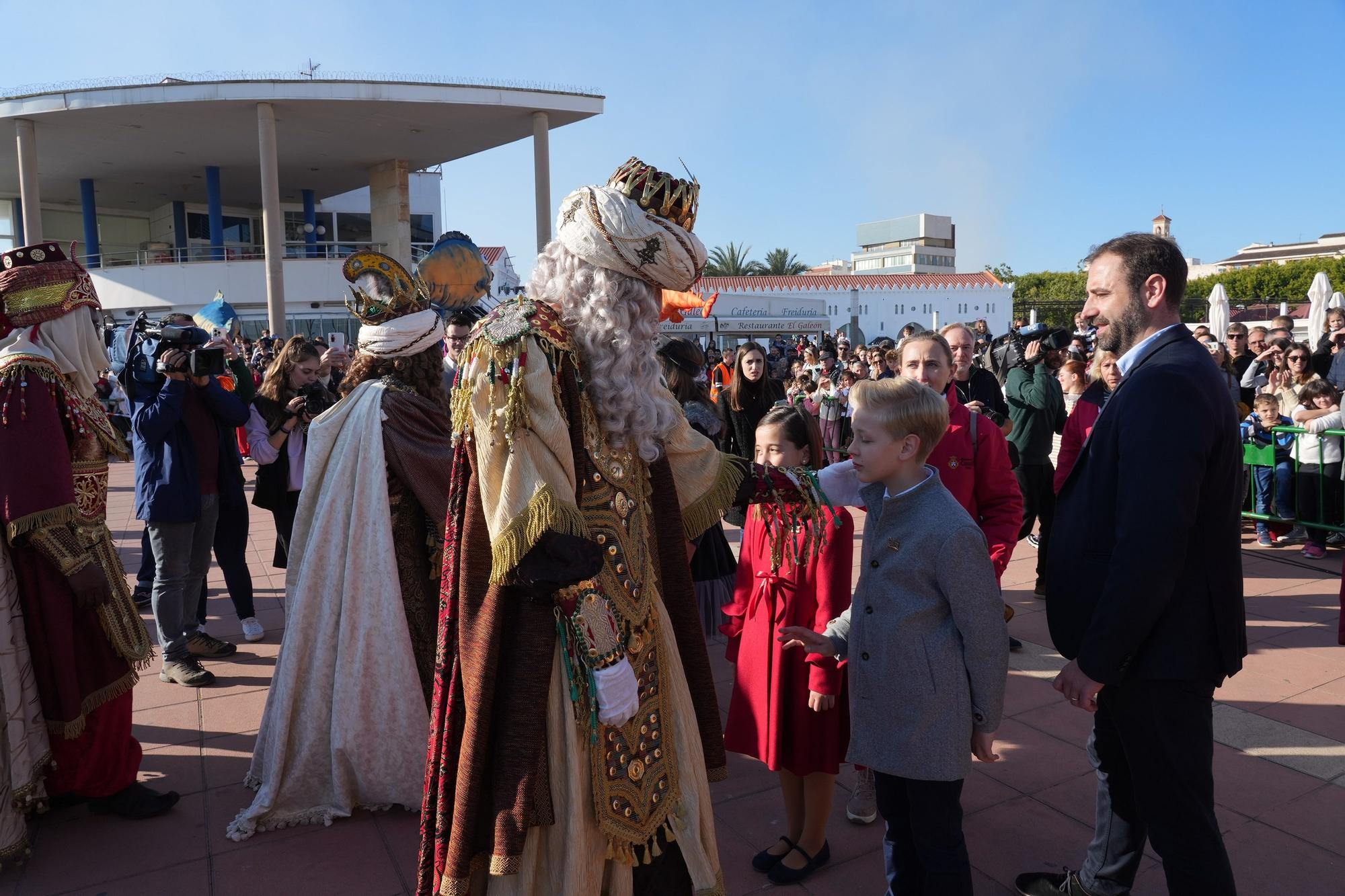 Las mejores imágenes de la llegada de los Reyes Magos a Castellón