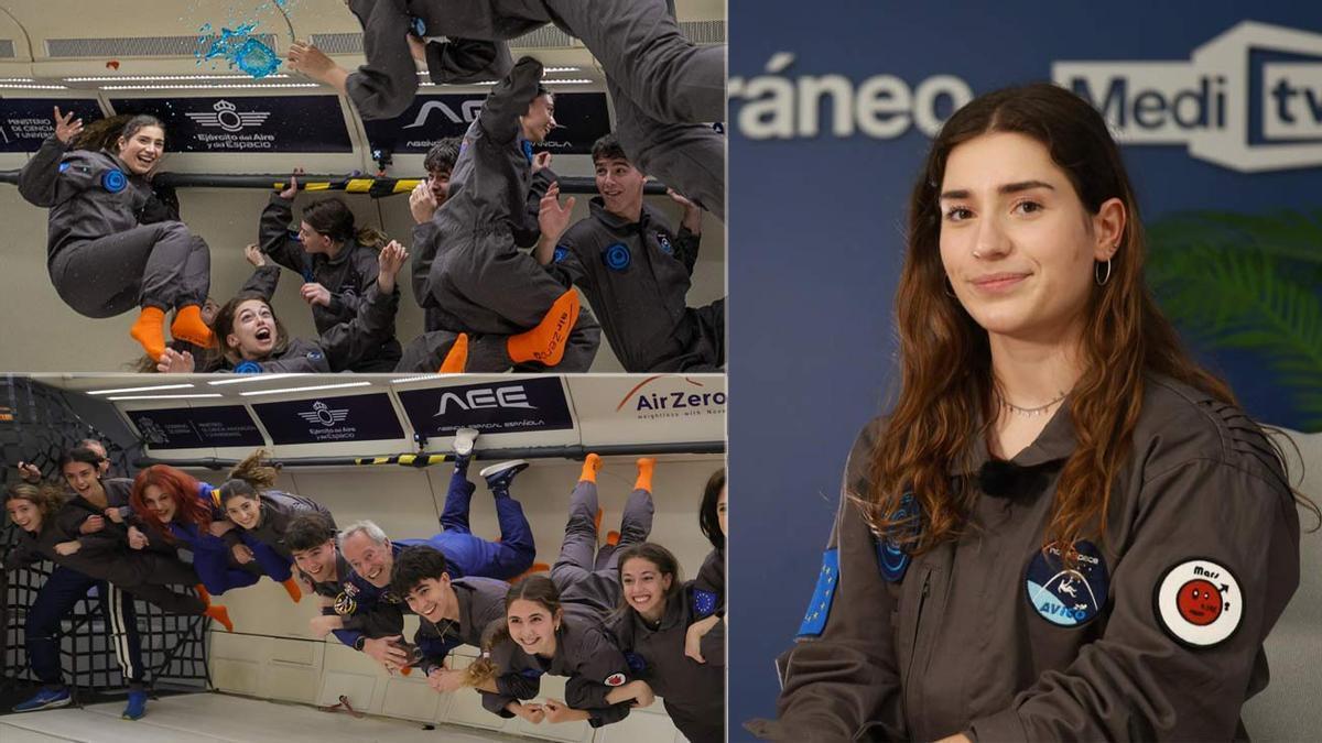 Video: Entrevista a Emma Latorre, estudiante de Segorbe y participante del programa 'Astronauta por un Día'