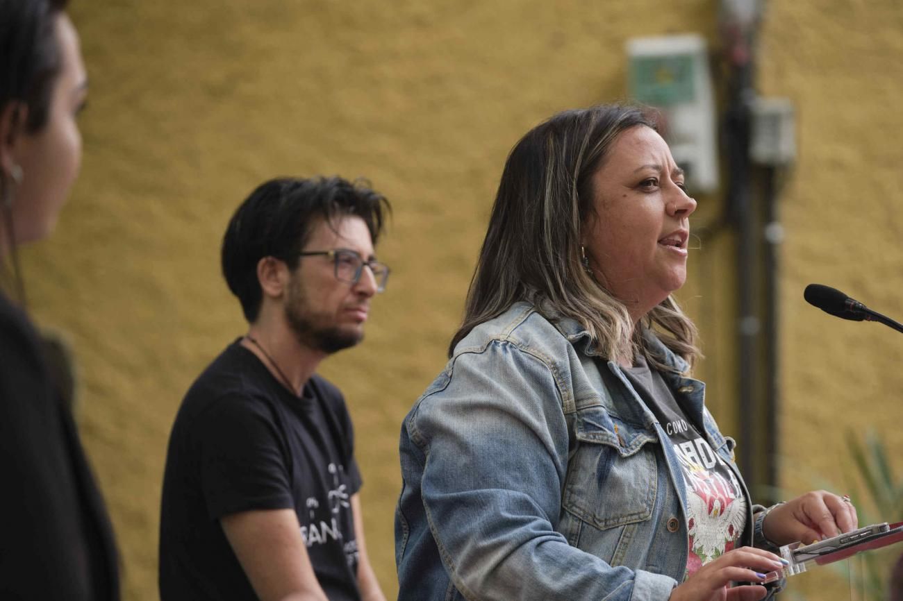 Manifiesto del Orgullo LGTBI e izado de las banderas en La Laguna