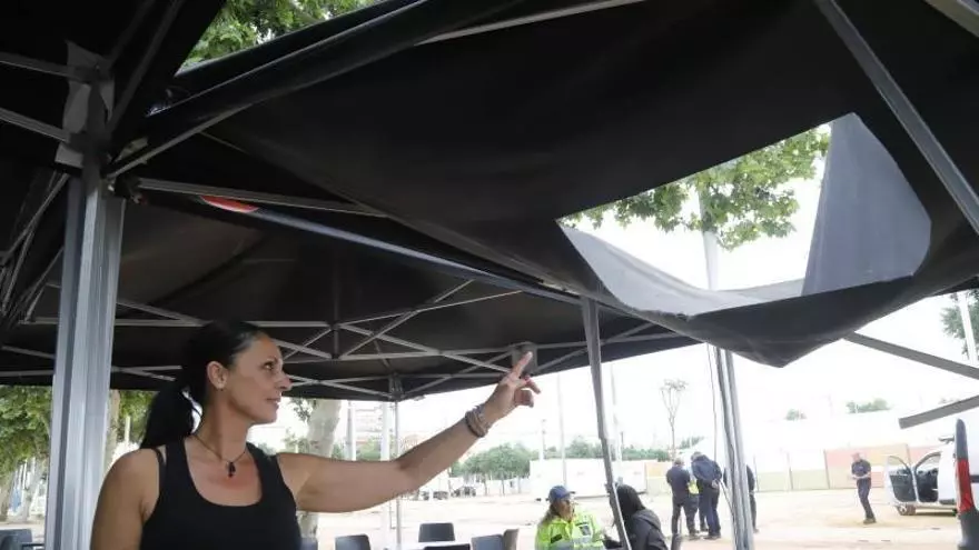 Importantes daños en El Arenal por la tormenta