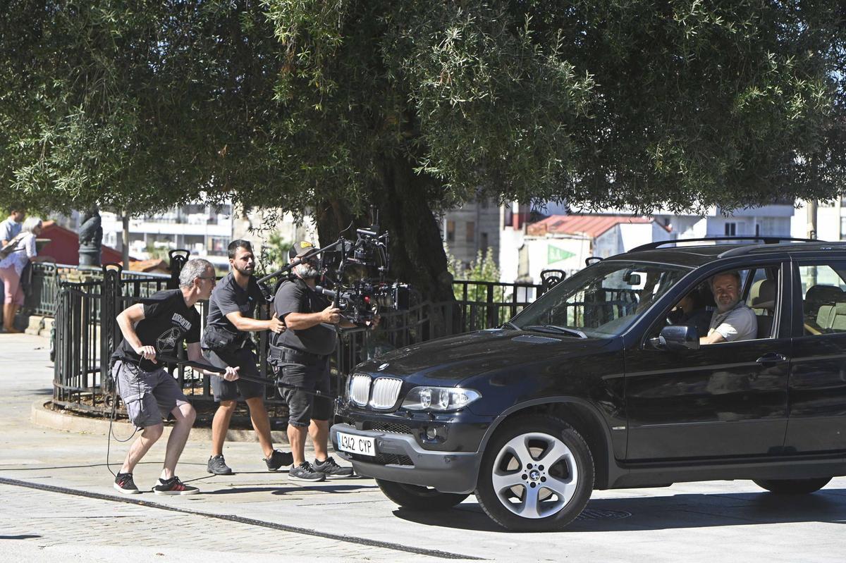 Rodaje de la nueva película de Carla Simón en el Paseo de Alfonso XII Rodaje de la nueva película de Carla Simón en el Paseo de Alfonso XII