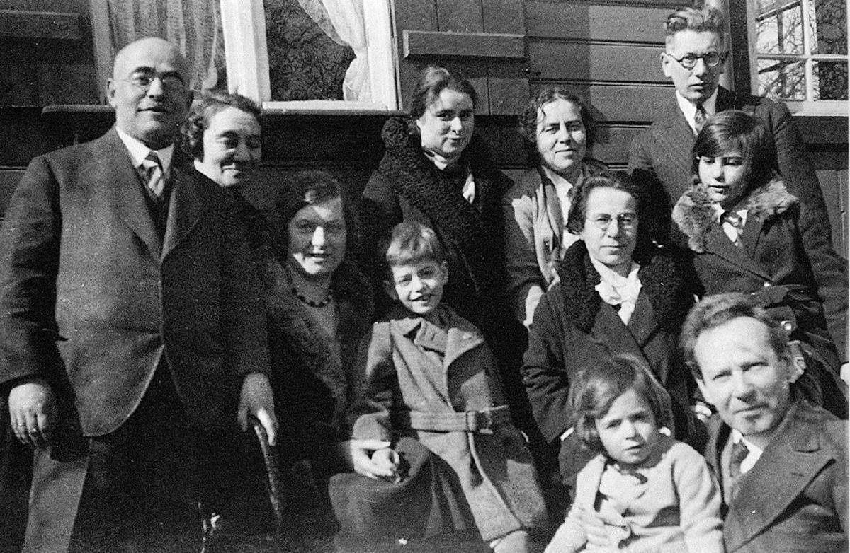 Foto de la familia Jalowicz antes de la persecución nazi.