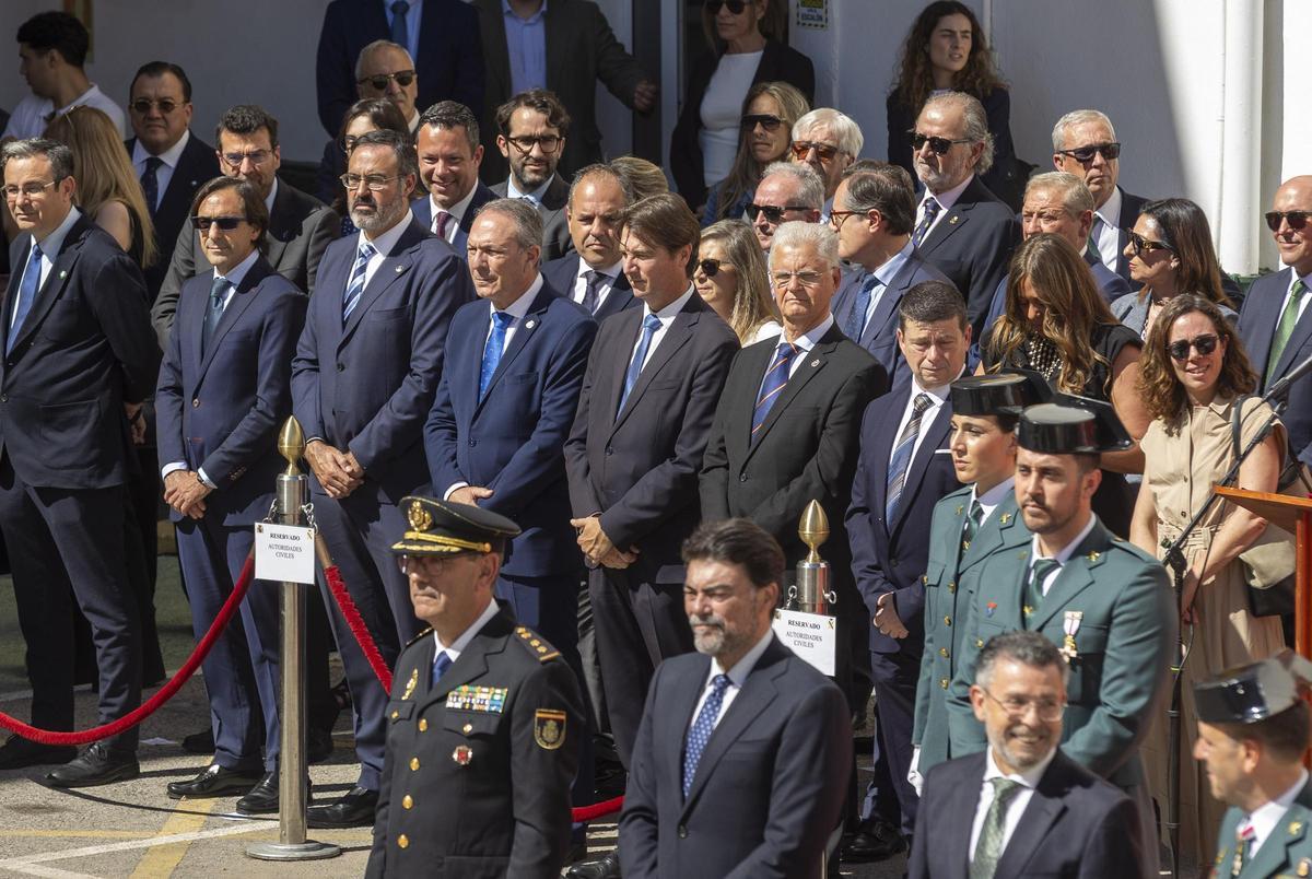 La Guardia Civil celebra en Alicante el 182 aniversario de su fundación