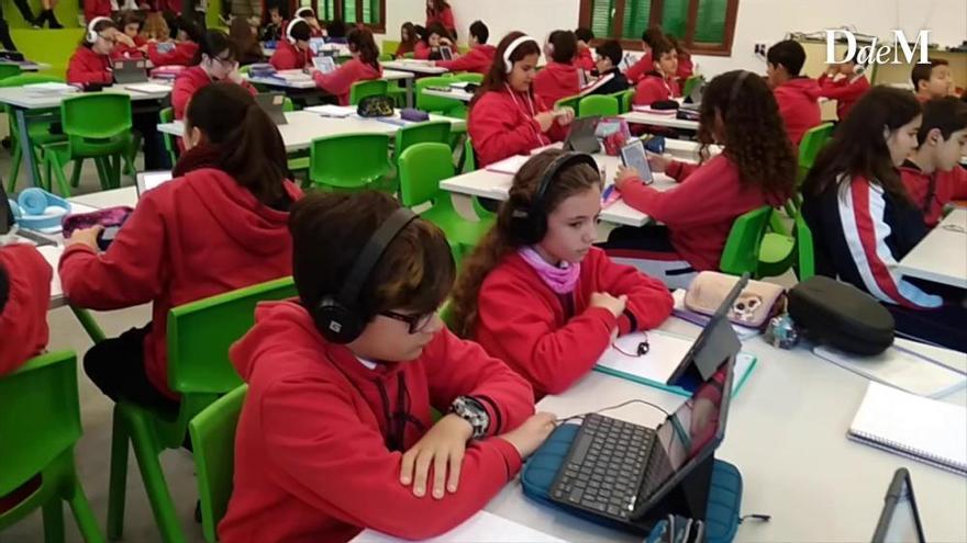 Así es el innovador método de enseñanza del colegio Sant Pere