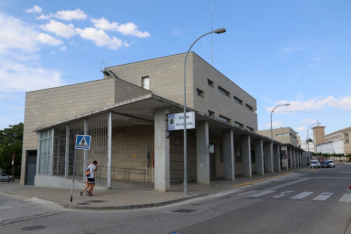 Jefatura de la Policía Local de Montilla, en la calle Conde de la Cortina.