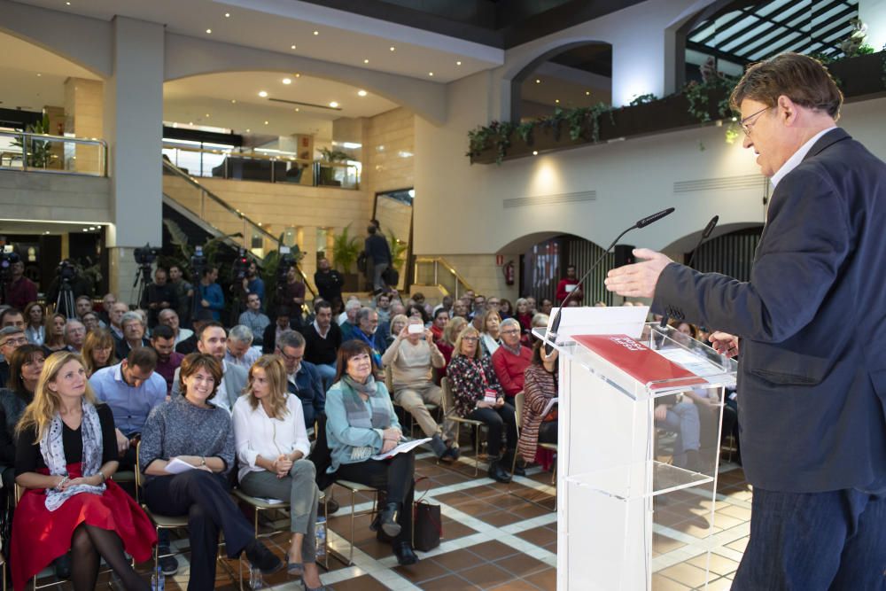 La ministra de Justicia en un foro del PSOE en Castelló