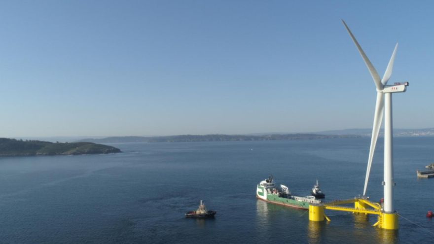 Greenalia presenta al Gobierno un polo industrial para éolica marina en Galicia