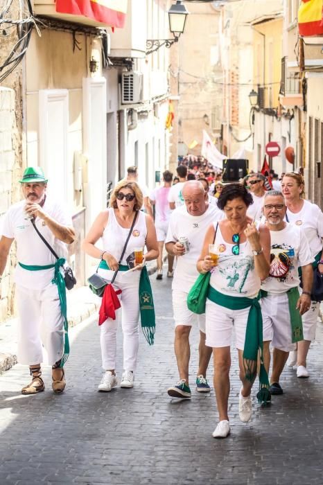 Chupinazo en las fiestas de Callosa de Segura