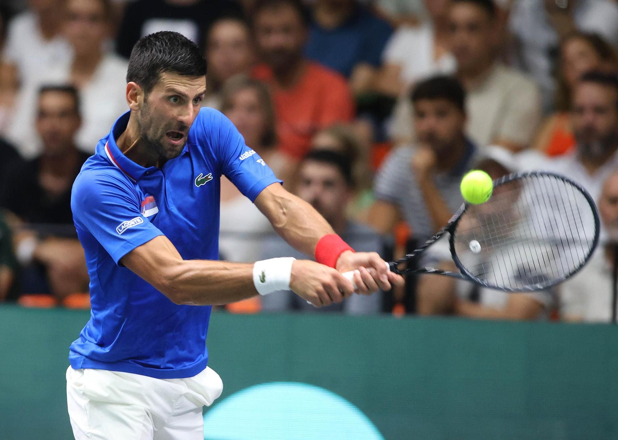 Así ha sido el paso de Djokovic por La Fonteta