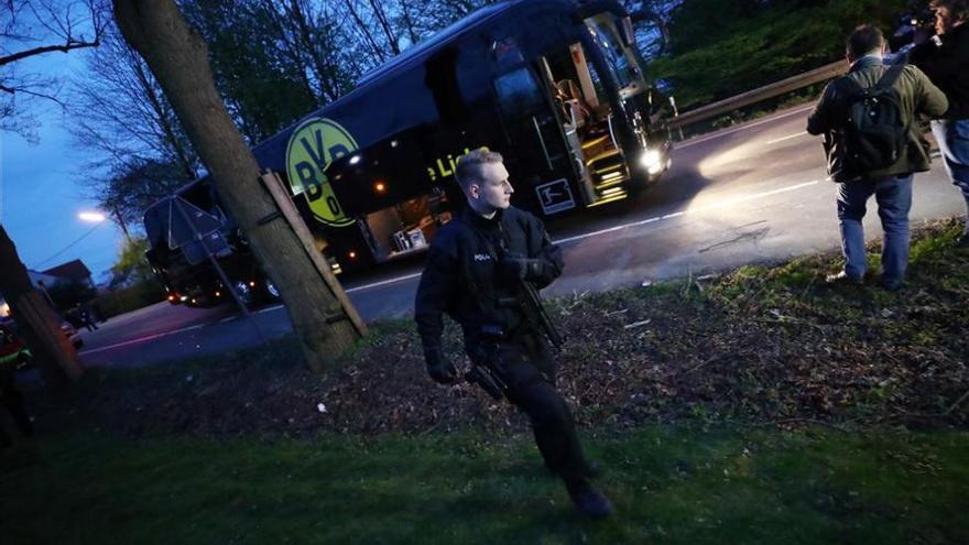 Explosión junto al autobús del Dortmund: Bartra, herido leve