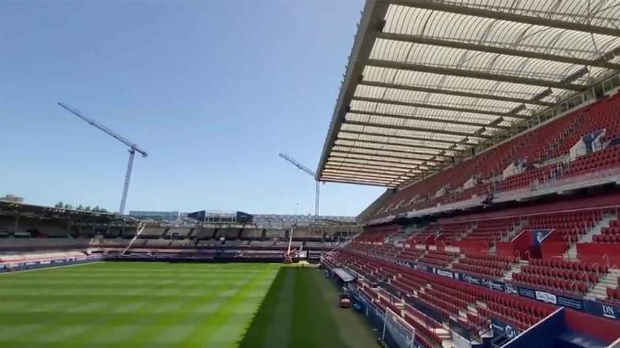 El Sadar se pone a punto para el regreso a la actividad