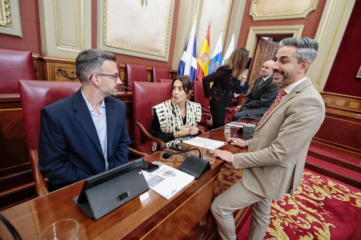 Javier Caraballero, edil de Fiestas de Santa Cruz.