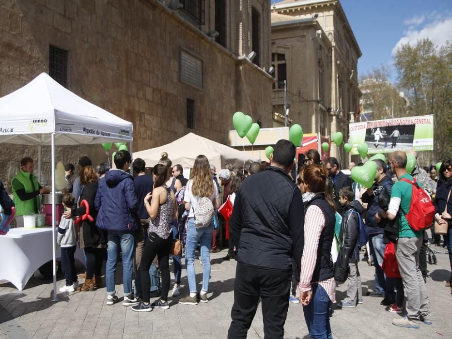 Actos en favor de la custodia compartida en Murcia