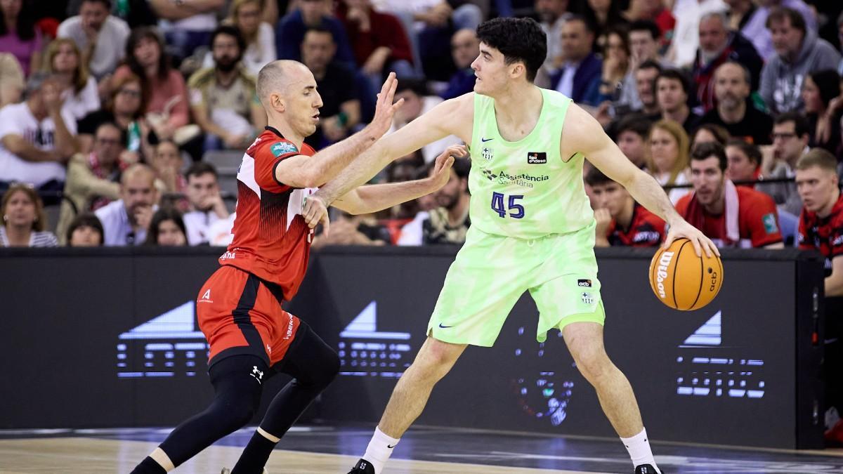 Raul Villar, en el partido de Liga Endesa en Granada