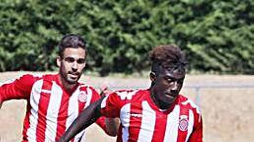 L&#039;exdavanter del Girona B Samu Obeng és un  dels perills de l&#039;Oviedo