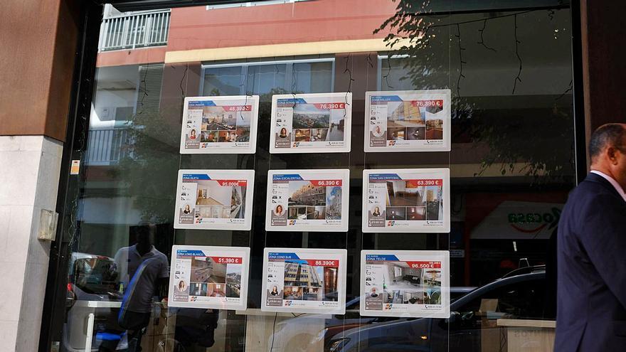 Imagen de una agencia inmobiliaria.