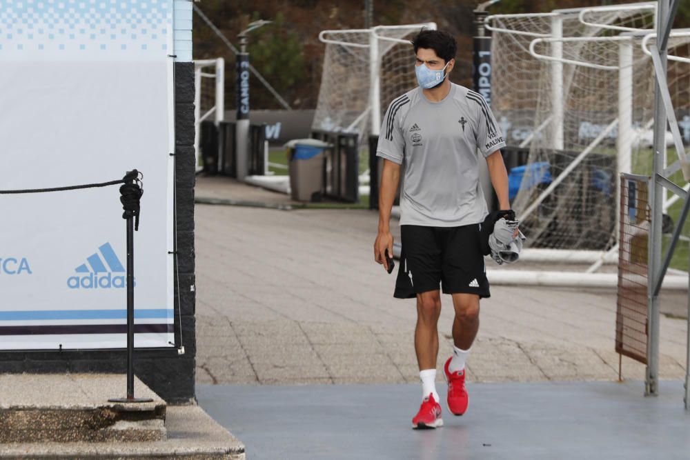 El Celta arranca la pretemporada sin Mina ni Méndez, positivos por Covid-19