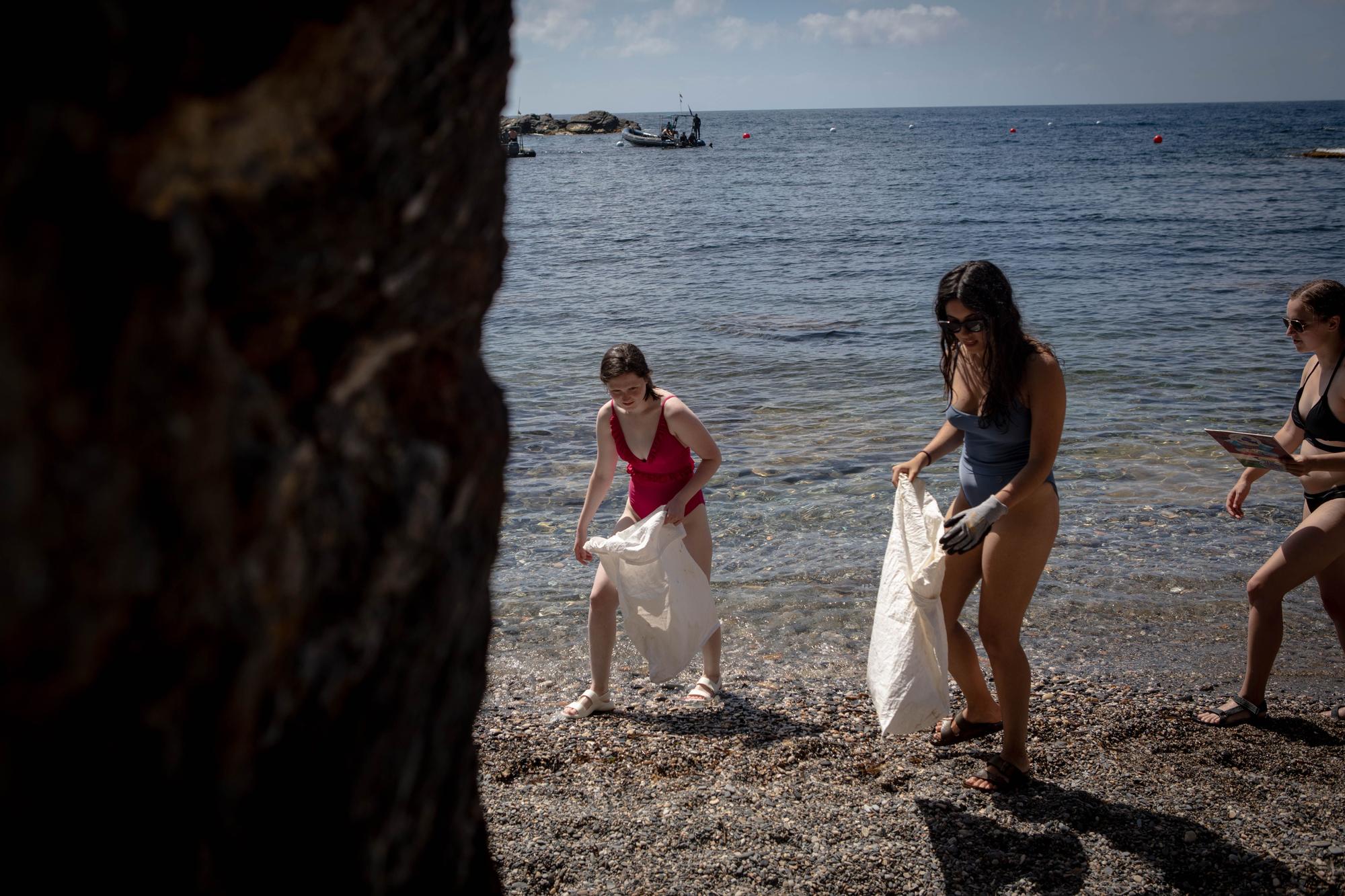 Rodaje de un documental en Cabo de Palos, con Carmelo Gómez como protagonista