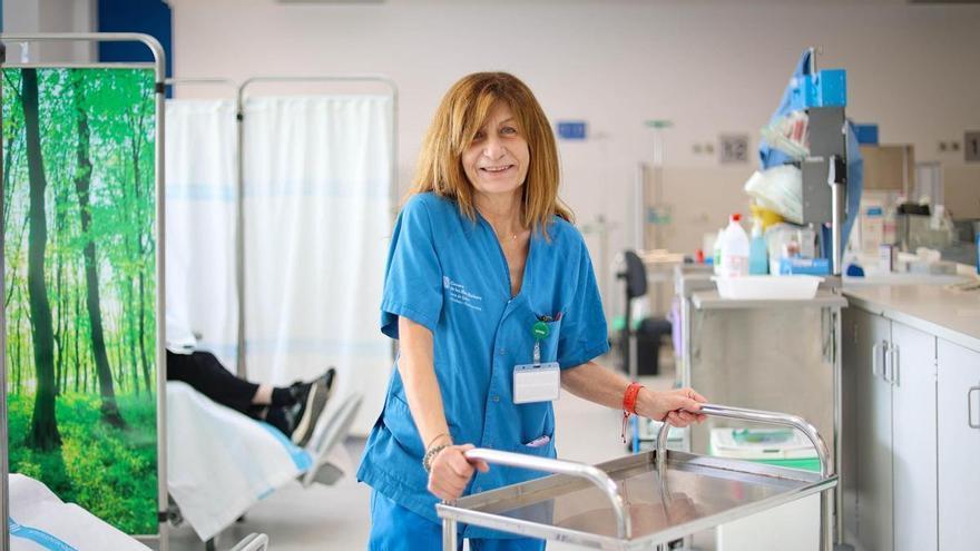 Marga Joaniquet, enfermera del Hospital de Día Oncológico de Can Misses: «El cáncer se afronta convencido de que lo vas a vencer»