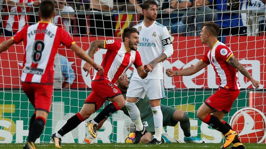 Portu tumbó al Real Madrid en Montilivi a finales de octubre.